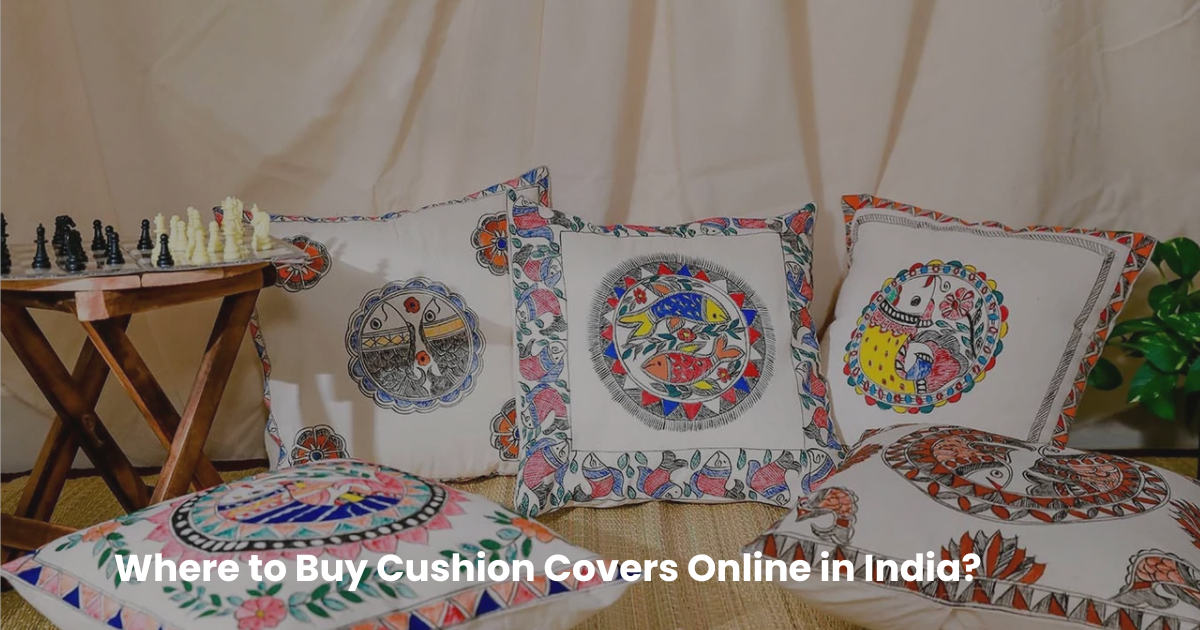 Where to Buy Cushion Covers Online in India
